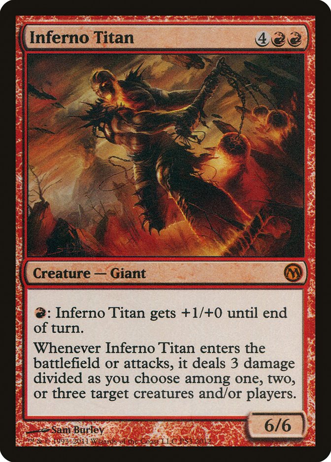 Inferno Titan (Duels of the Planeswalkers Promos) [Duels of the Planeswalkers Promos 2011] | Nerdhalla Games