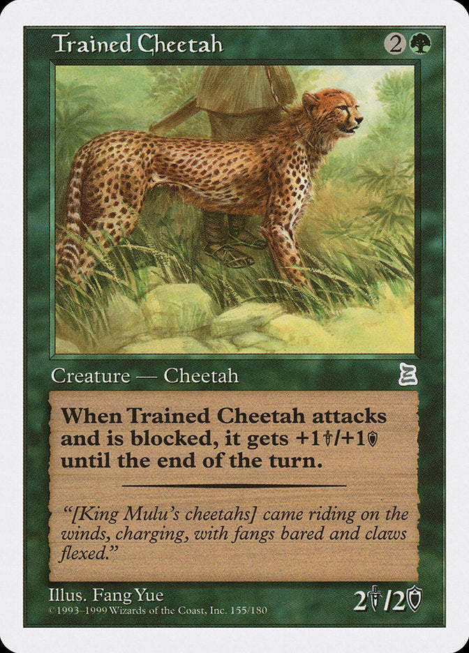 Trained Cheetah [Portal Three Kingdoms] | Nerdhalla Games