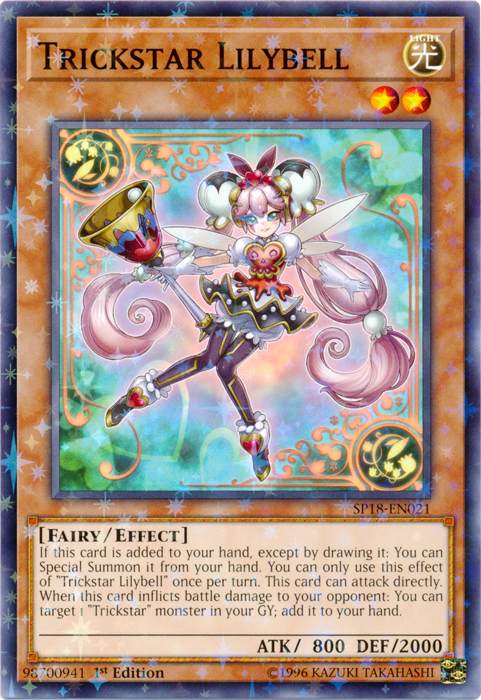 Trickstar Lilybell [SP18-EN021] Starfoil Rare | Nerdhalla Games