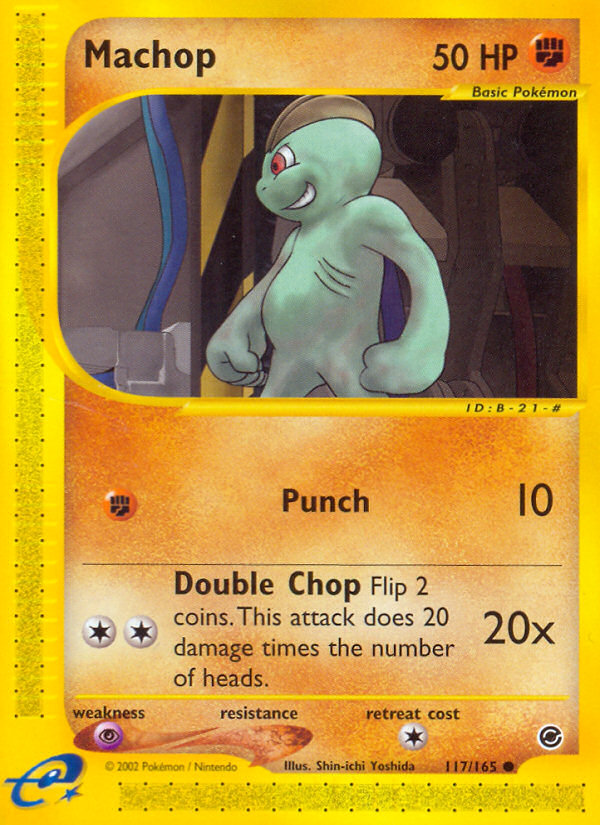 Machop (117/165) [Expedition: Base Set] | Nerdhalla Games