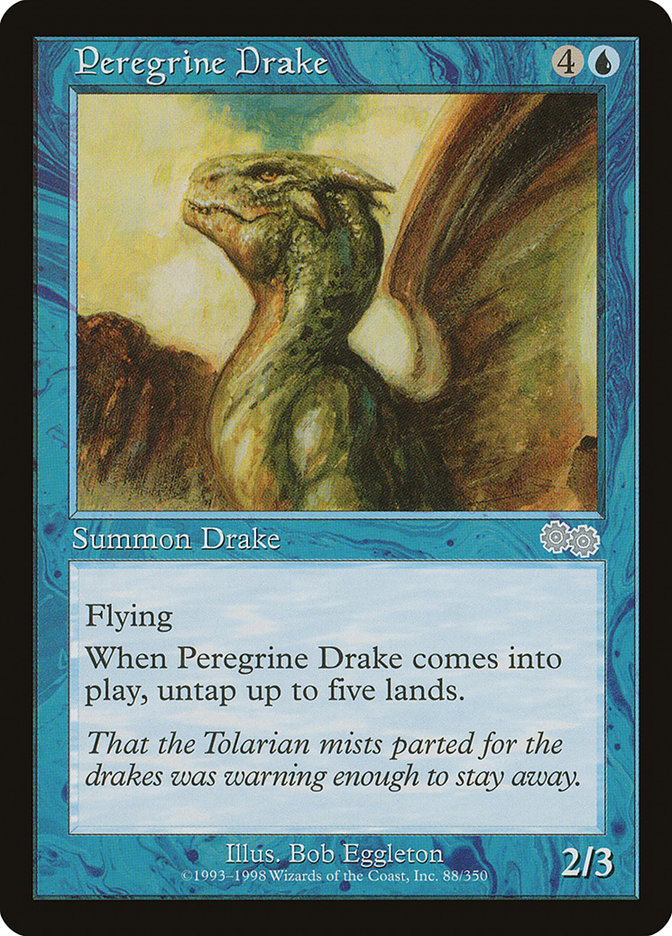 Peregrine Drake [Urza's Saga] | Nerdhalla Games