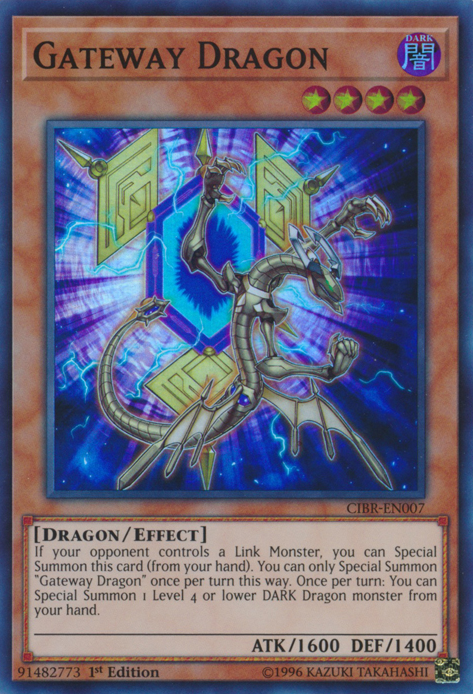 Gateway Dragon [CIBR-EN007] Super Rare | Nerdhalla Games