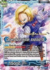 Android 18 // Dependable Sister Android 18 [BT8-023_PR] | Nerdhalla Games