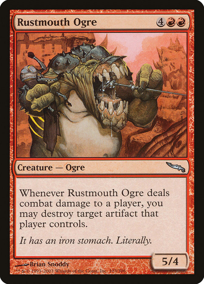 Rustmouth Ogre [Mirrodin] | Nerdhalla Games