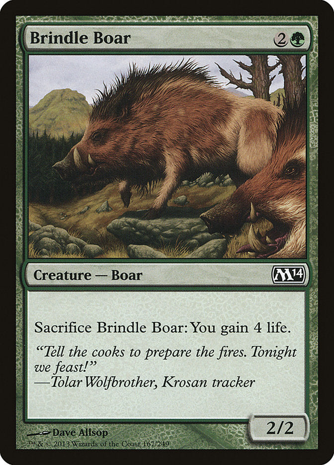 Brindle Boar [Magic 2014] | Nerdhalla Games