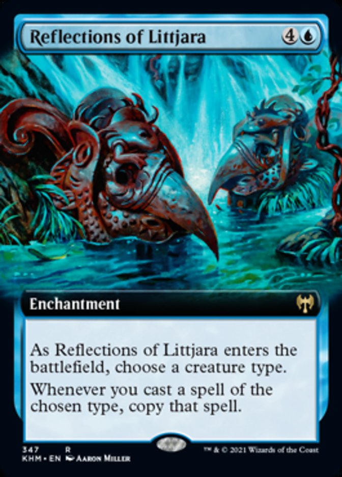 Reflections of Littjara (Extended Art) [Kaldheim] | Nerdhalla Games