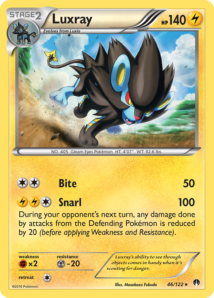 Luxray (46/122) [XY: BREAKpoint] | Nerdhalla Games