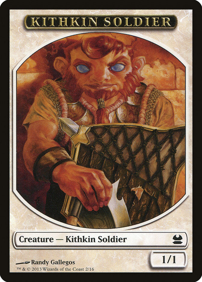 Kithkin Soldier [Modern Masters Tokens] | Nerdhalla Games