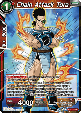 Chain Attack Tora (Common) [BT13-006] | Nerdhalla Games