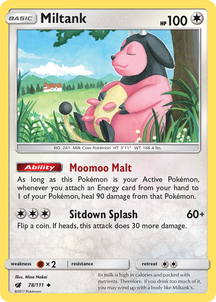 Miltank (78/111) [Sun & Moon: Crimson Invasion] | Nerdhalla Games