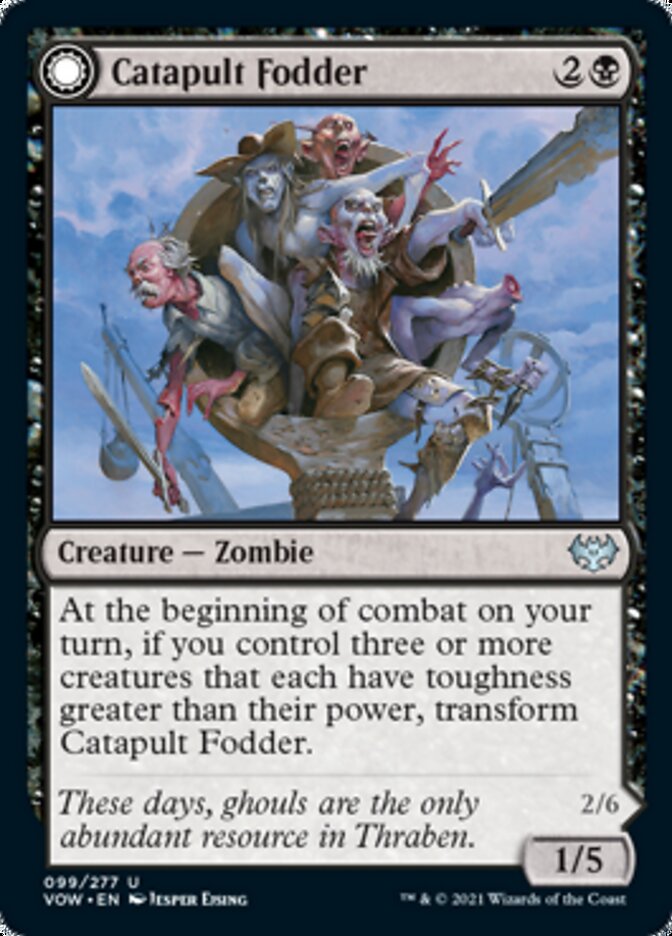 Catapult Fodder // Catapult Captain [Innistrad: Crimson Vow] | Nerdhalla Games