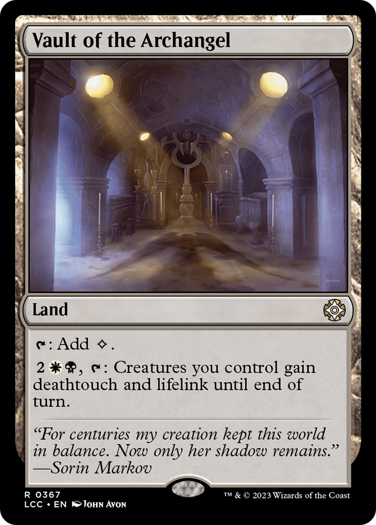 Vault of the Archangel [The Lost Caverns of Ixalan Commander] | Nerdhalla Games