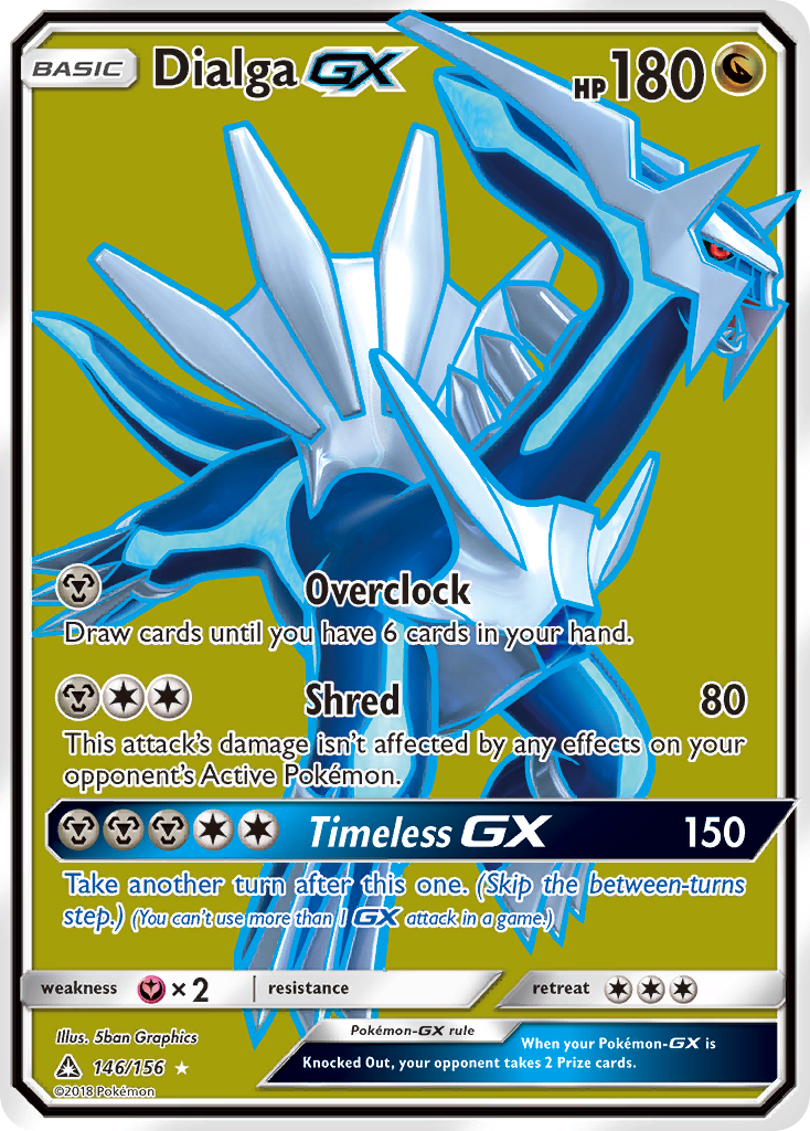 Dialga GX (146/156) [Sun & Moon: Ultra Prism] | Nerdhalla Games