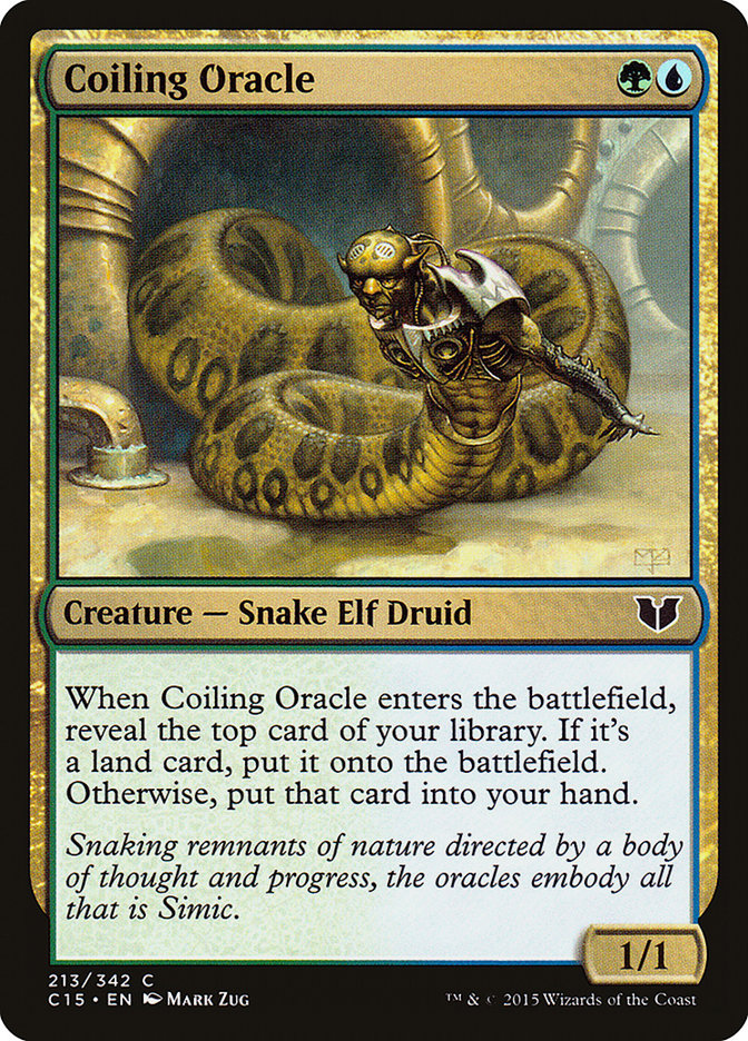 Coiling Oracle [Commander 2015] | Nerdhalla Games