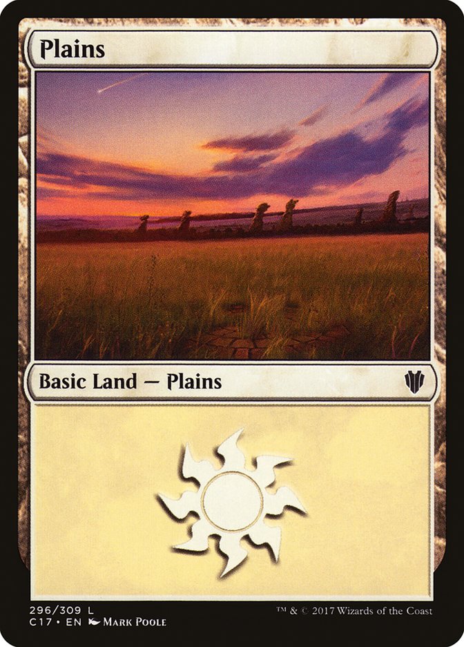 Plains (296) [Commander 2017] | Nerdhalla Games