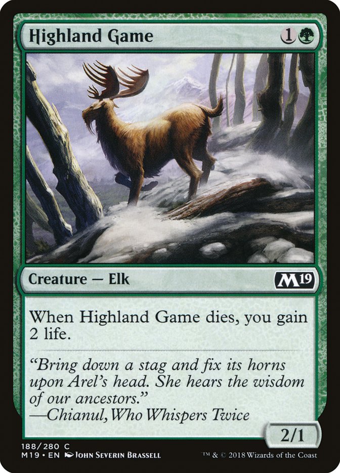 Highland Game [Core Set 2019] | Nerdhalla Games