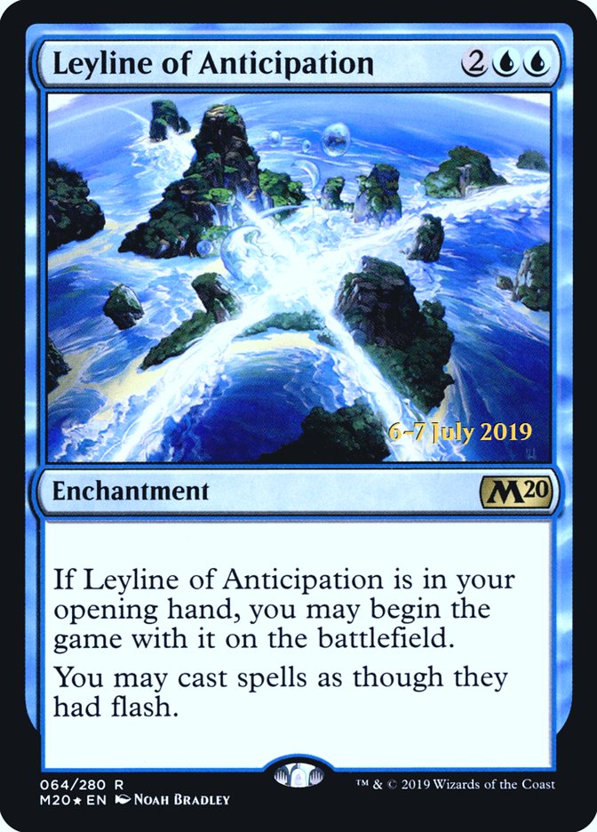 Leyline of Anticipation  [Core Set 2020 Prerelease Promos] | Nerdhalla Games