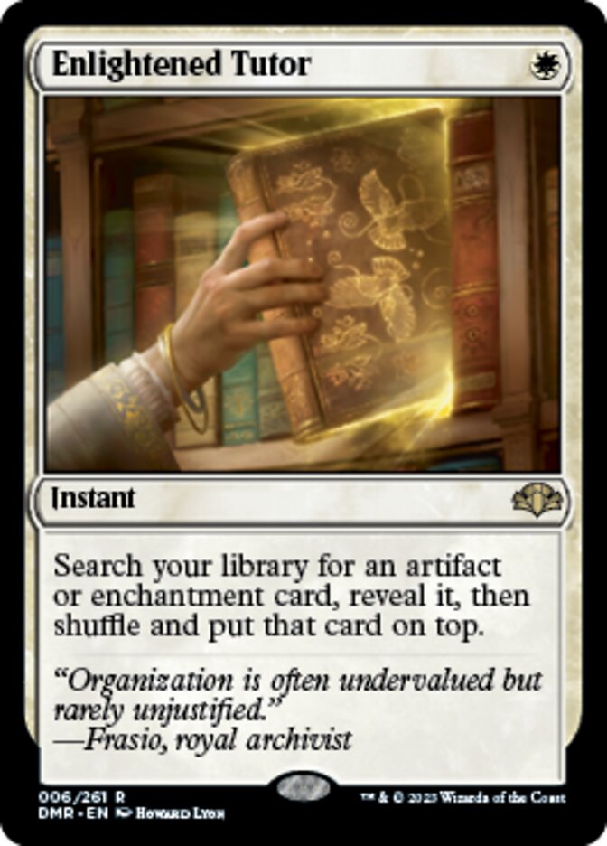 Enlightened Tutor [Dominaria Remastered] | Nerdhalla Games