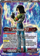 Android 17 // Warriors of Universe 7, United as One (BT20-001) [Power Absorbed Prerelease Promos] | Nerdhalla Games