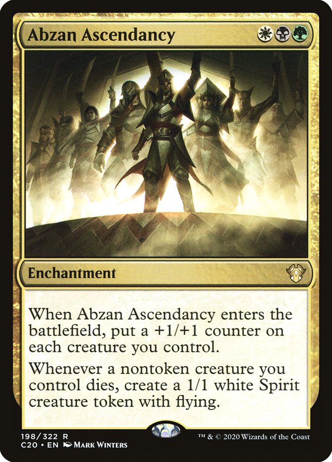 Abzan Ascendancy [Commander 2020] | Nerdhalla Games