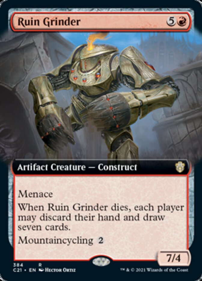 Ruin Grinder (Extended) [Commander 2021] | Nerdhalla Games