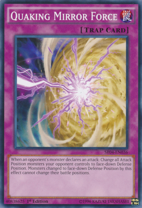 Quaking Mirror Force [SR04-EN036] Common | Nerdhalla Games