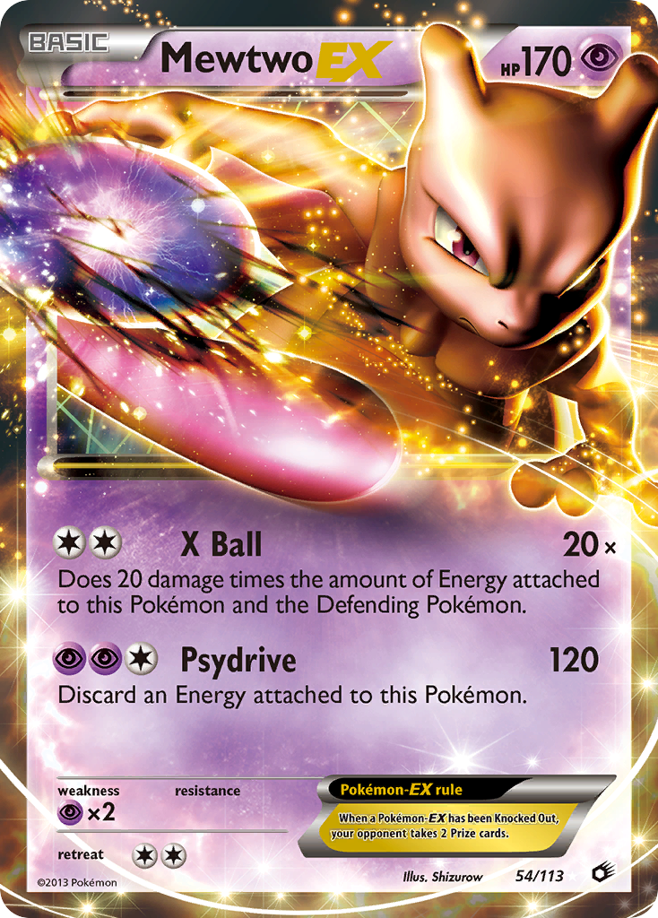 Mewtwo EX (54/113) [Black & White: Legendary Treasures] | Nerdhalla Games