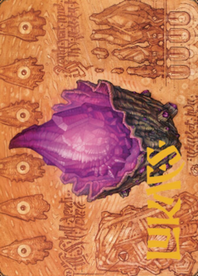 Thorn of Amethyst Art Card (Gold-Stamped Signature) [The Brothers' War Art Series] | Nerdhalla Games