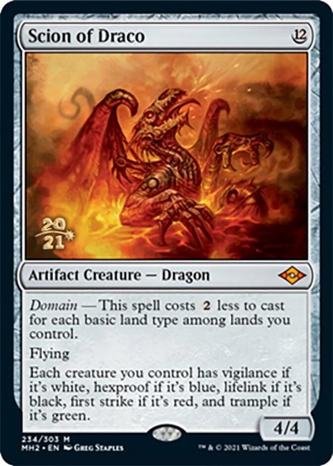 Scion of Draco [Modern Horizons 2 Prerelease Promos] | Nerdhalla Games