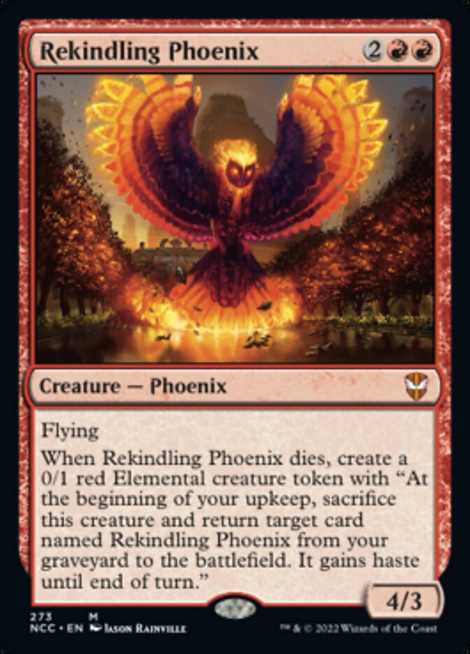 Rekindling Phoenix [Streets of New Capenna Commander] | Nerdhalla Games