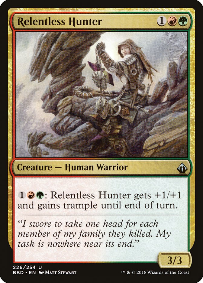 Relentless Hunter [Battlebond] | Nerdhalla Games