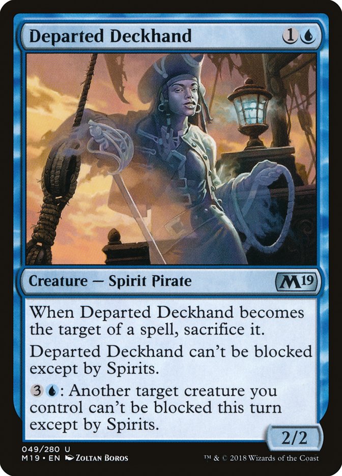 Departed Deckhand [Core Set 2019] | Nerdhalla Games