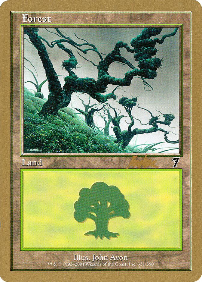 Forest (bk331) (Brian Kibler) [World Championship Decks 2002] | Nerdhalla Games