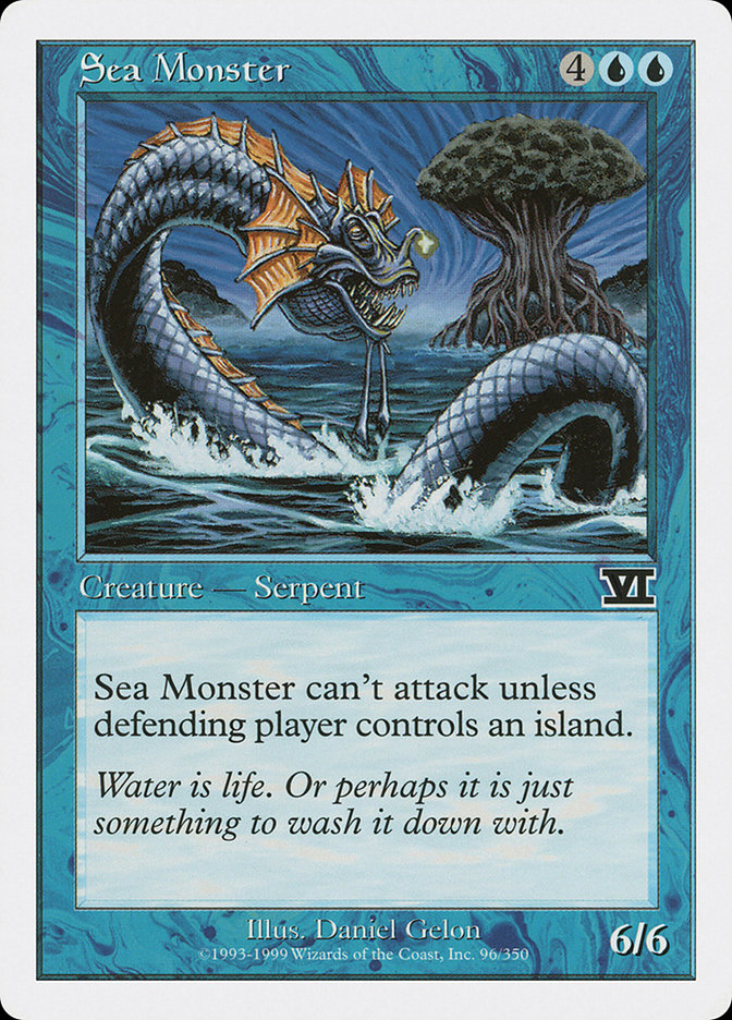 Sea Monster [Classic Sixth Edition] | Nerdhalla Games