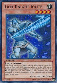 Gem-Knight Iolite [HA06-EN032] Super Rare | Nerdhalla Games