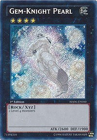 Gem-Knight Pearl [HA06-EN050] Secret Rare | Nerdhalla Games