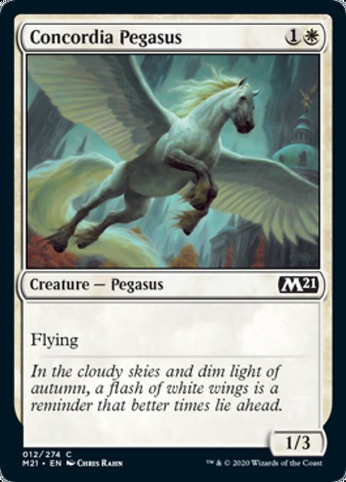 Concordia Pegasus [Core Set 2021] | Nerdhalla Games