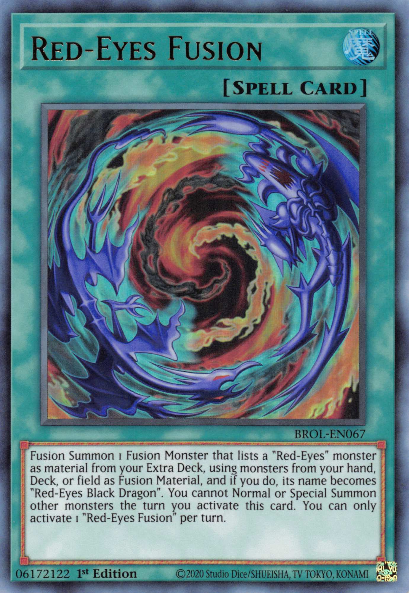 Red-Eyes Fusion [BROL-EN067] Ultra Rare | Nerdhalla Games