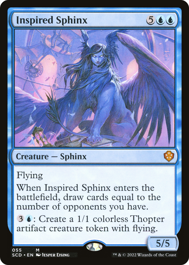 Inspired Sphinx [Starter Commander Decks] | Nerdhalla Games