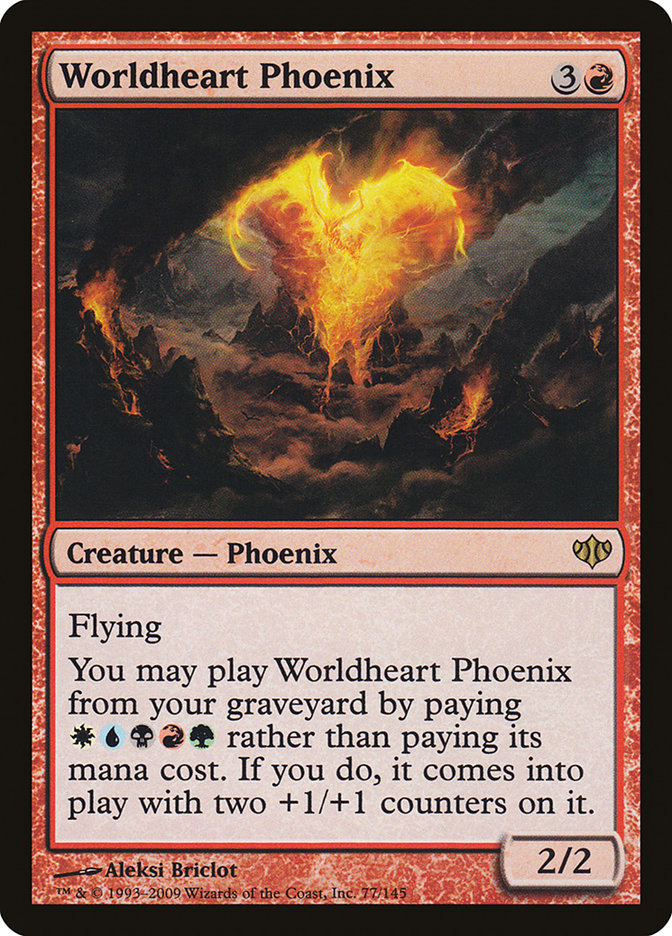 Worldheart Phoenix [Conflux] | Nerdhalla Games