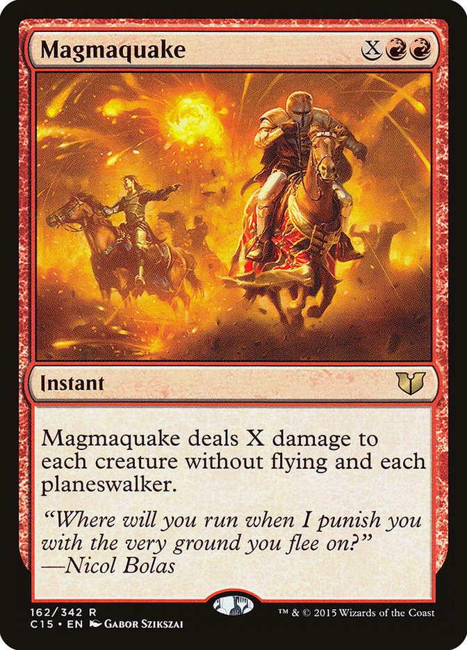 Magmaquake [Commander 2015] | Nerdhalla Games