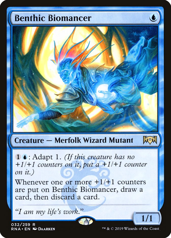 Benthic Biomancer [Ravnica Allegiance] | Nerdhalla Games