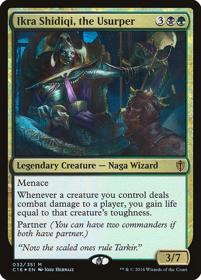 Ikra Shidiqi, the Usurper [Commander 2016] | Nerdhalla Games