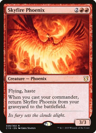 Skyfire Phoenix [Commander 2019] | Nerdhalla Games