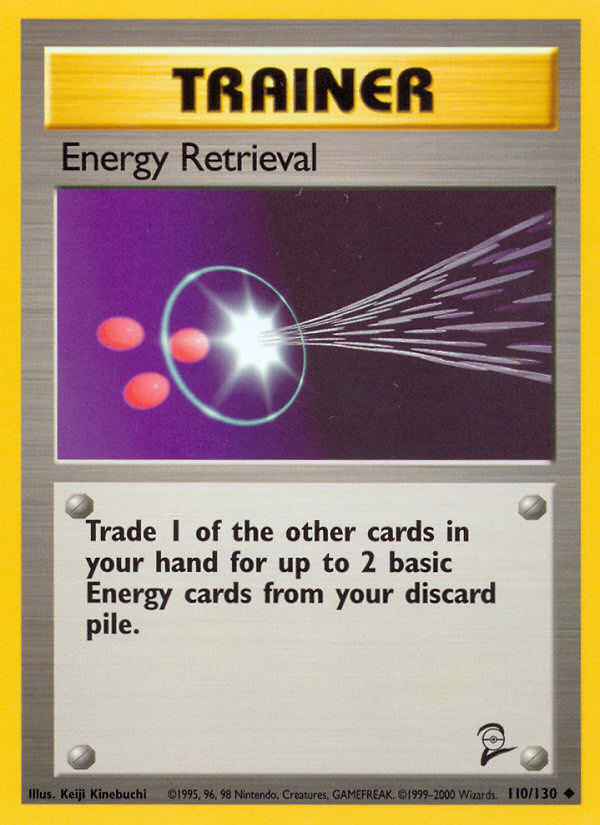 Energy Retrieval (110/130) [Base Set 2] | Nerdhalla Games