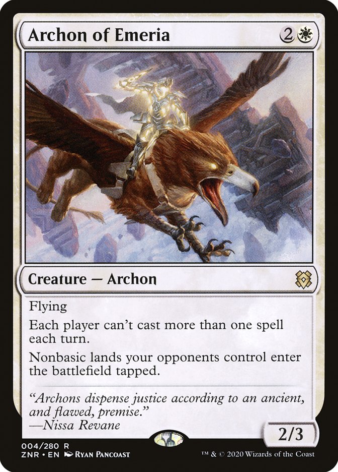 Archon of Emeria [Zendikar Rising] | Nerdhalla Games