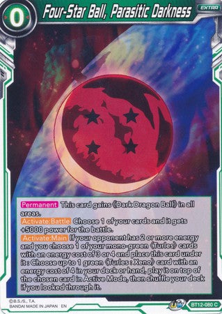 Four-Star Ball, Parasitic Darkness [BT12-080] | Nerdhalla Games