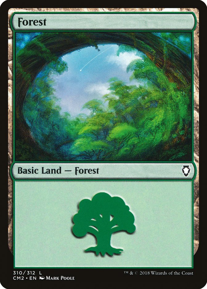 Forest (310) [Commander Anthology Volume II] | Nerdhalla Games