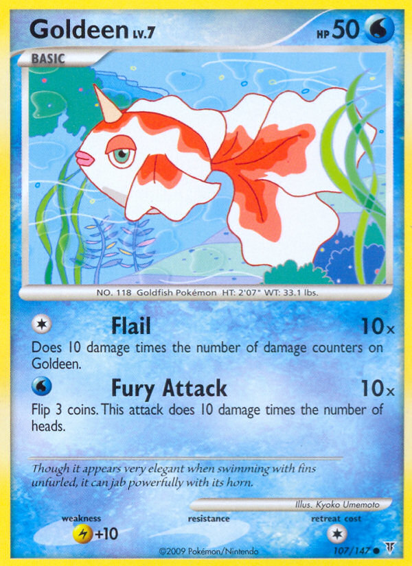 Goldeen (107/147) [Platinum: Supreme Victors] | Nerdhalla Games