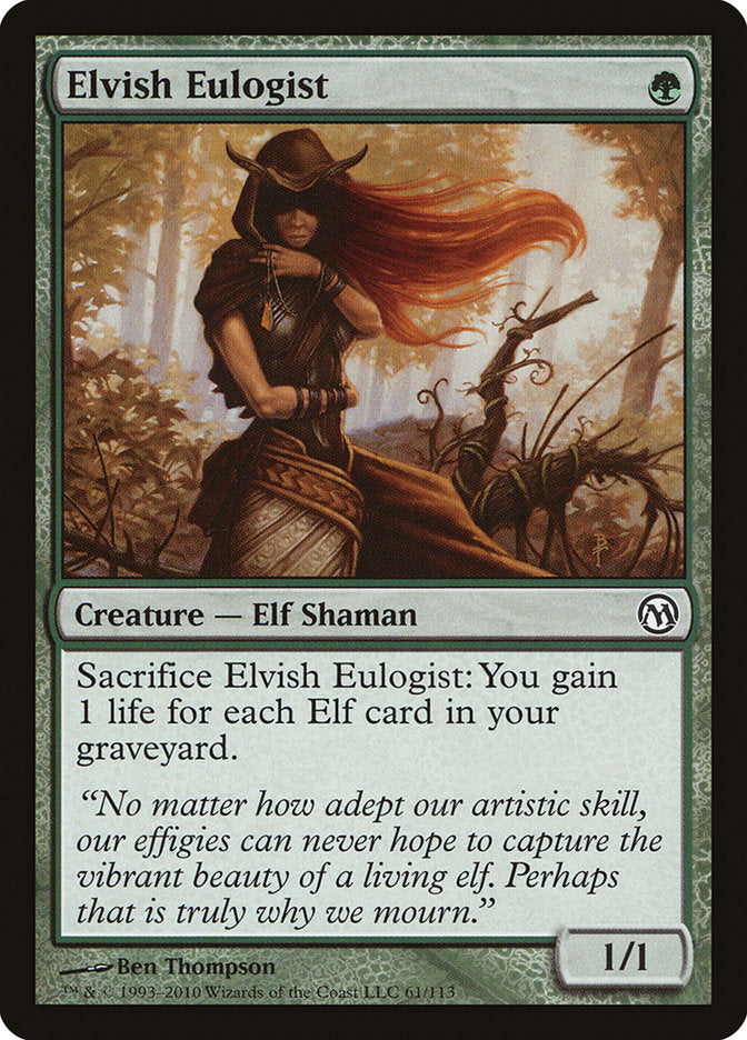 Elvish Eulogist [Duels of the Planeswalkers] | Nerdhalla Games